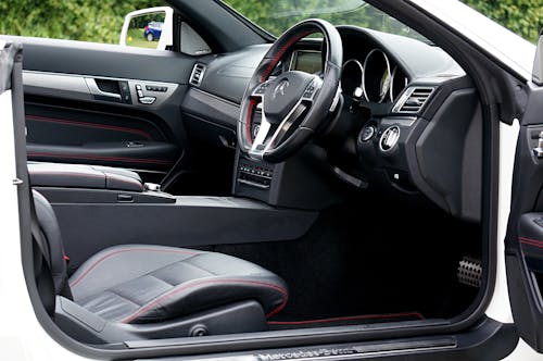 Black and Gray Car Interior