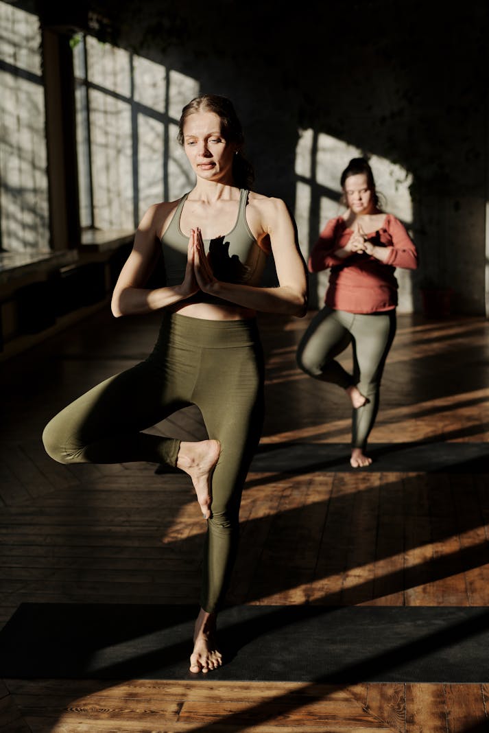 Vriksasana, or Tree Pose