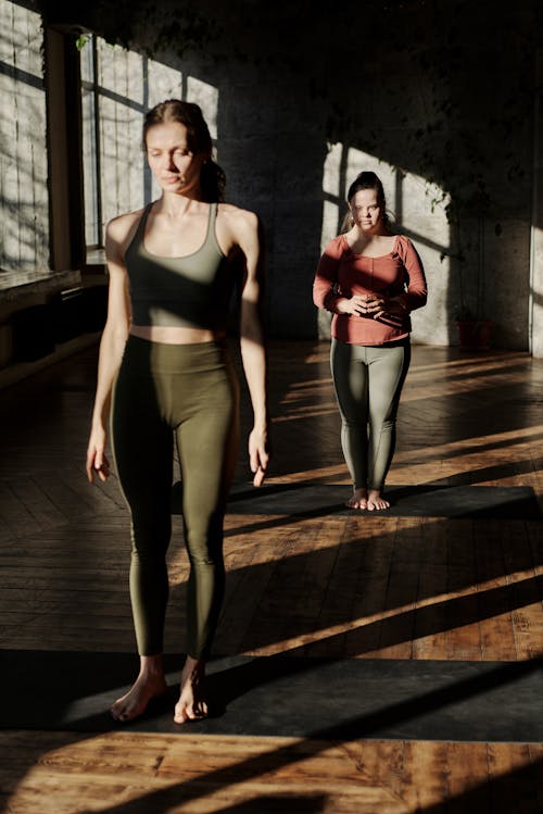 Women Doing Yoga