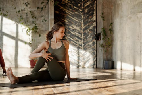 Free Photo Of Woman Stretching Stock Photo