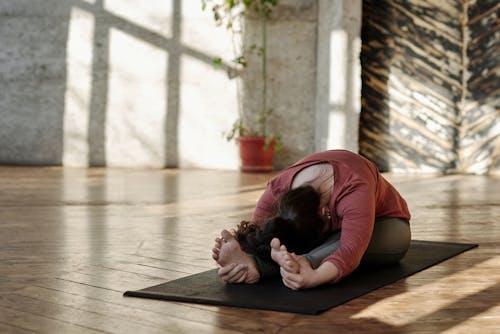 Photo Of A Girl In Bending Position