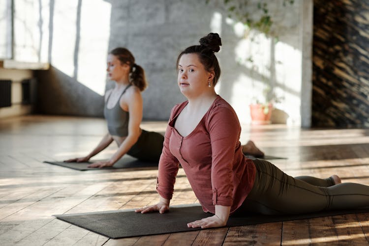 Photo Of Women Exercising Together