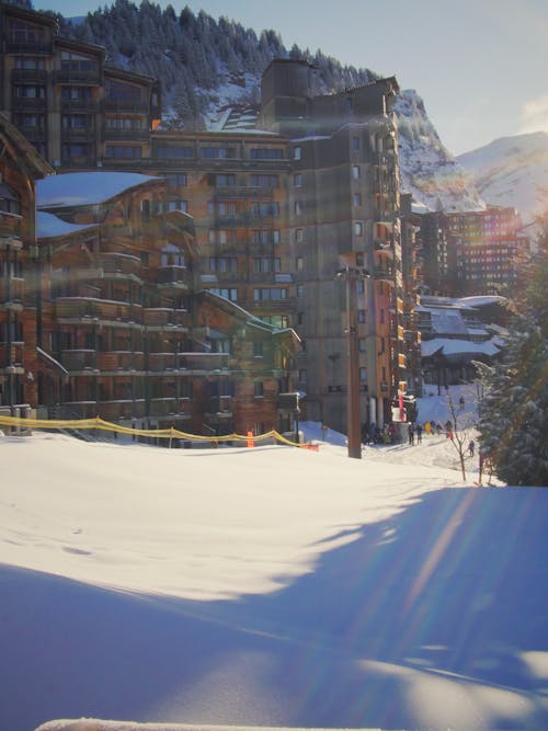 Foto profissional grátis de avoriaz, neve