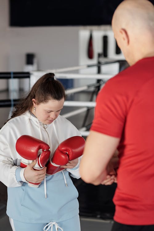 Free Woman Doing Boxing Stock Photo