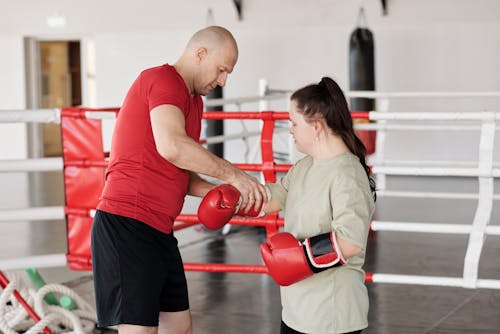 Woman Doing Boxing