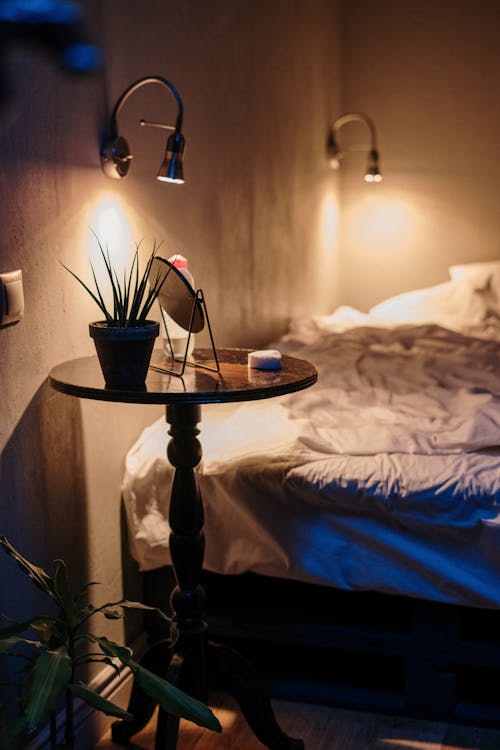 Free stock photo of appartment, at home, atmospheric evening Stock Photo