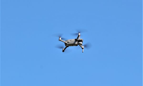 Drone in flight