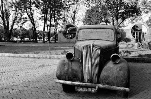 Δωρεάν στοκ φωτογραφιών με oldtimer, μαύρο αυτοκίνητο
