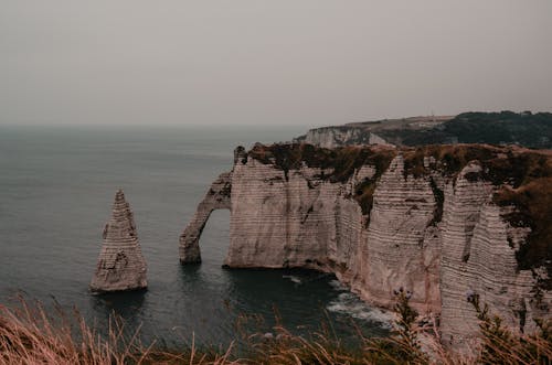 Rock Formations on Body of Water