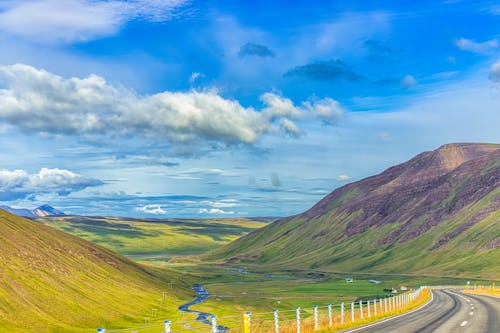 云天空, 公路旅行, 冰島 的 免费素材图片