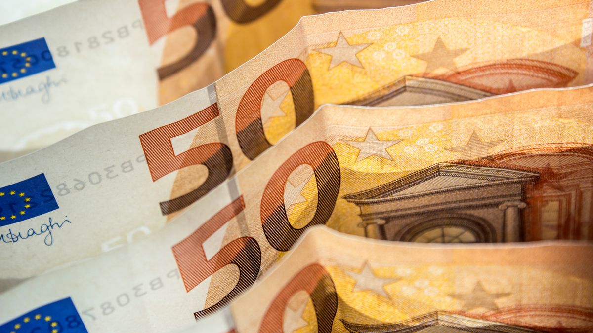 Elli euroluk banknotlar yakın çekim (temsilî görsel)