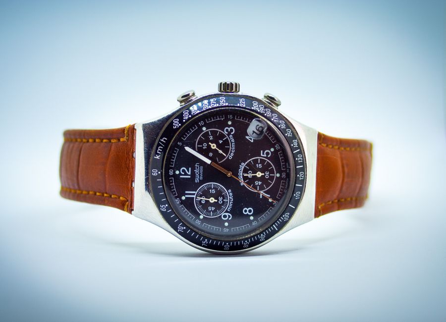 IWC Pilot pre-owned watch on leather strap - IWC Pilot pre-owned IWC Pilot pre-owned watch on leather strap - IWC Pilot pre-owned