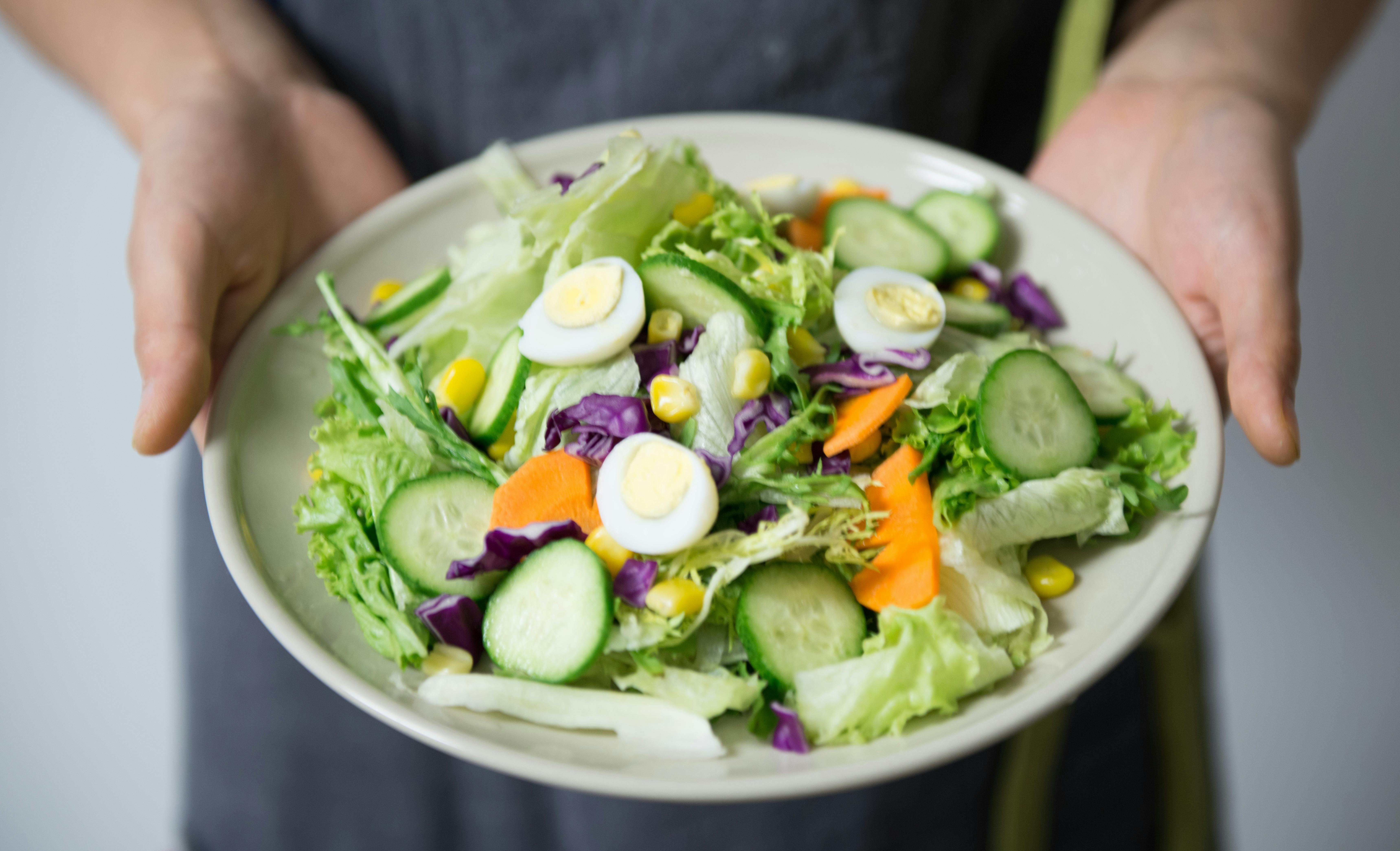 Bowl of Vegetable Salad · Free Stock Photo