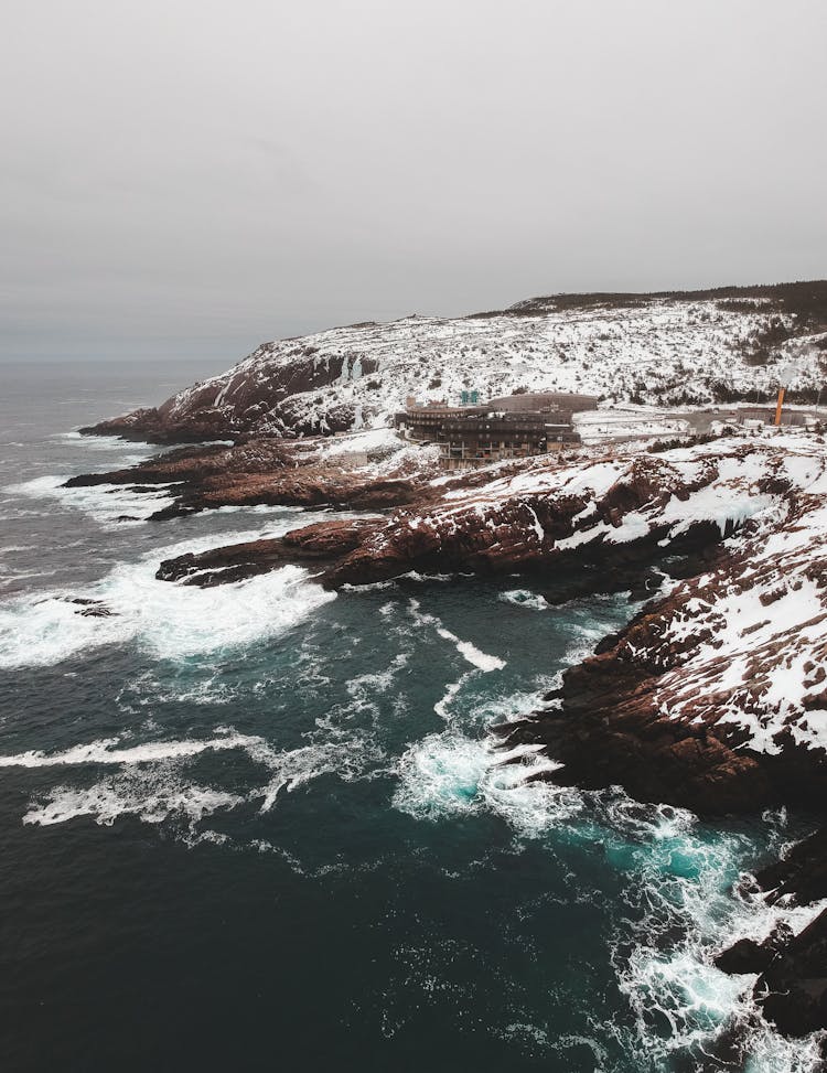 Marvellous Cold Shore Of Ocean