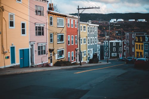 Free Colorful Buildings Stock Photo