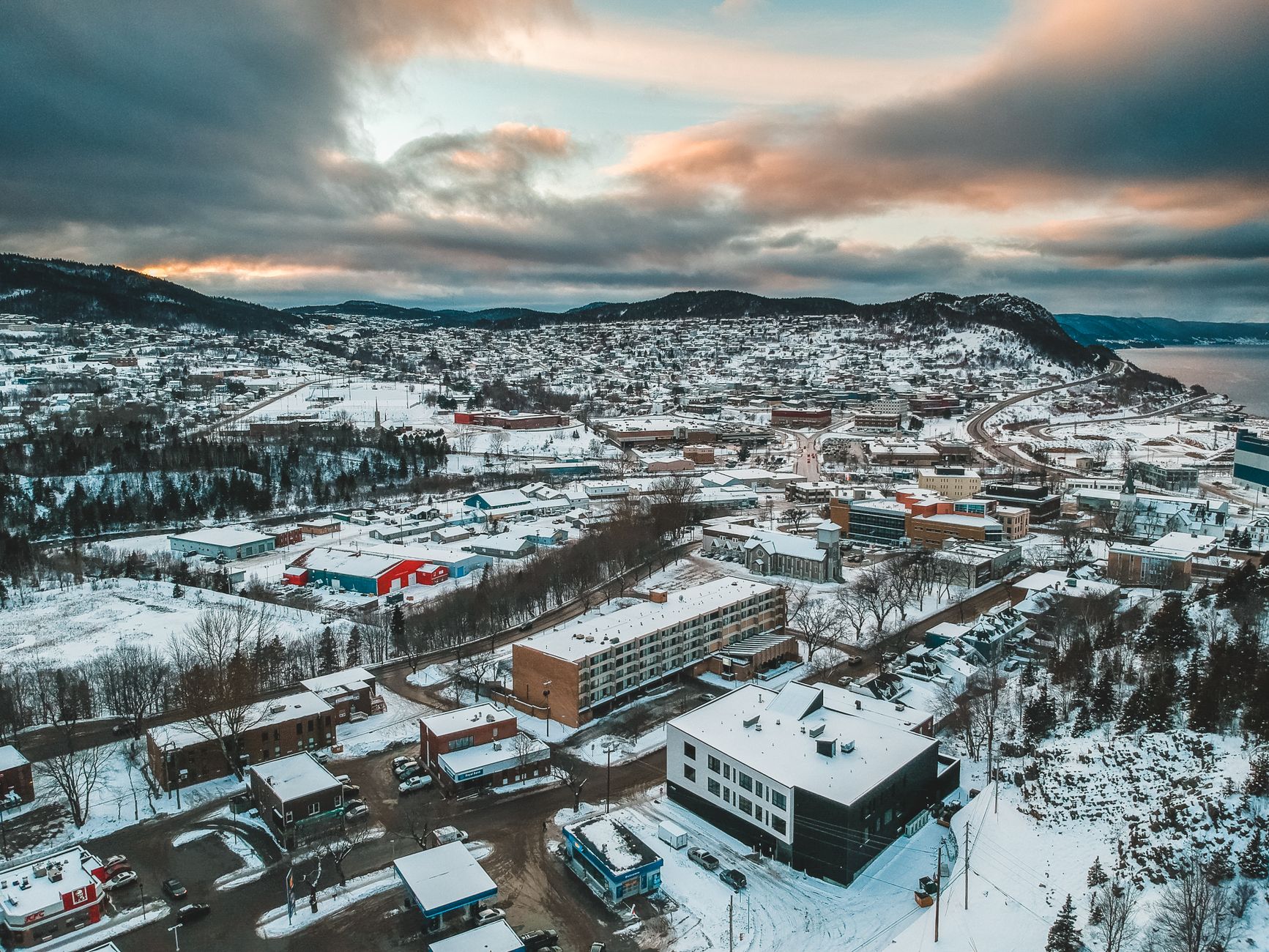 Corner Brook cityscape