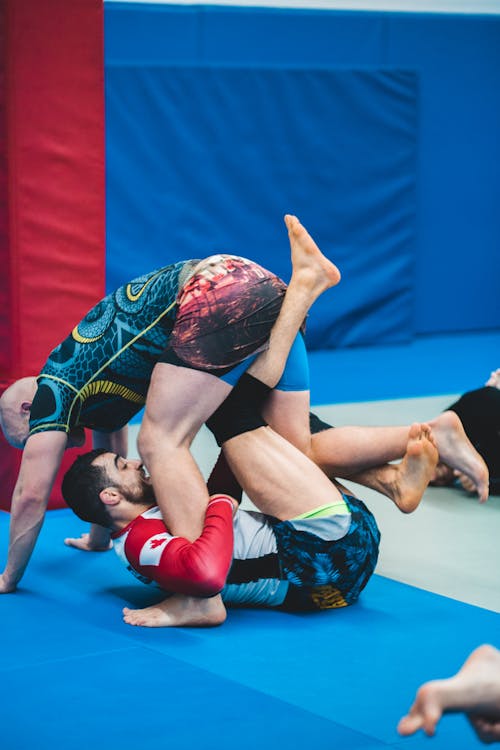 Men Doing Martial Arts