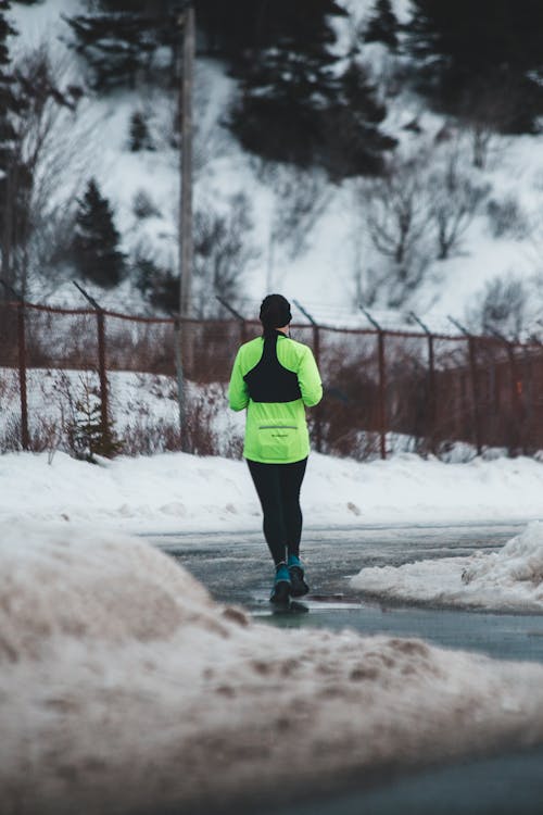 Person Doing Jogging