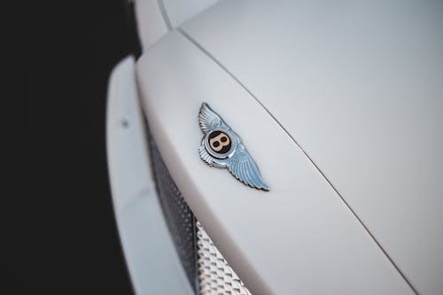 Free White Bentley Car Stock Photo