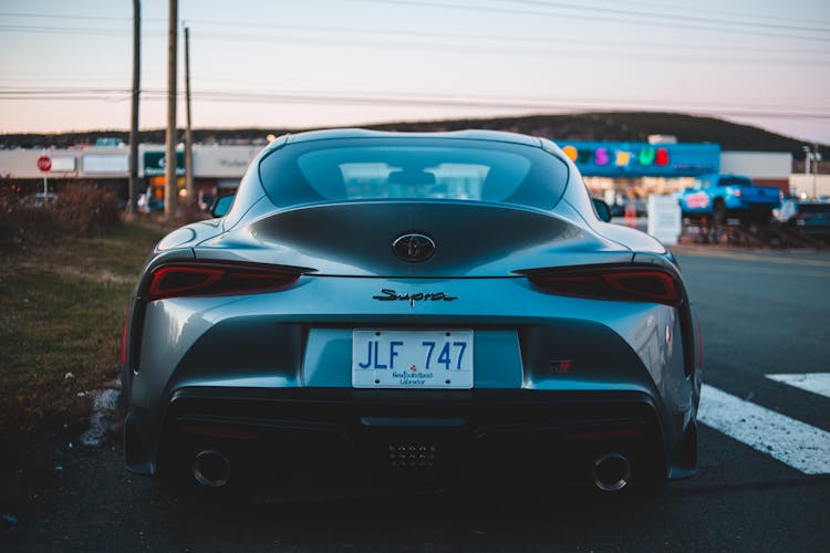 Toyota Supra On Road