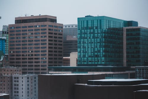 Free Blue and Gray High Rise Building Stock Photo