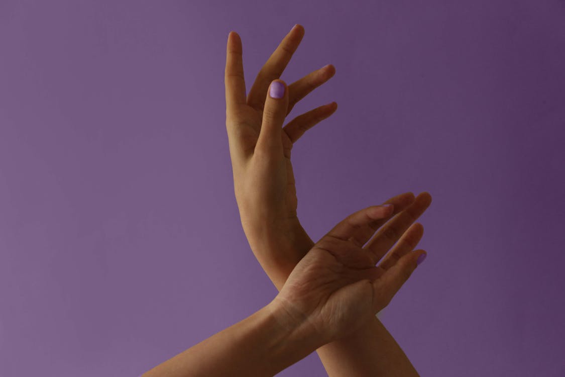 Free Person Hands Stock Photo