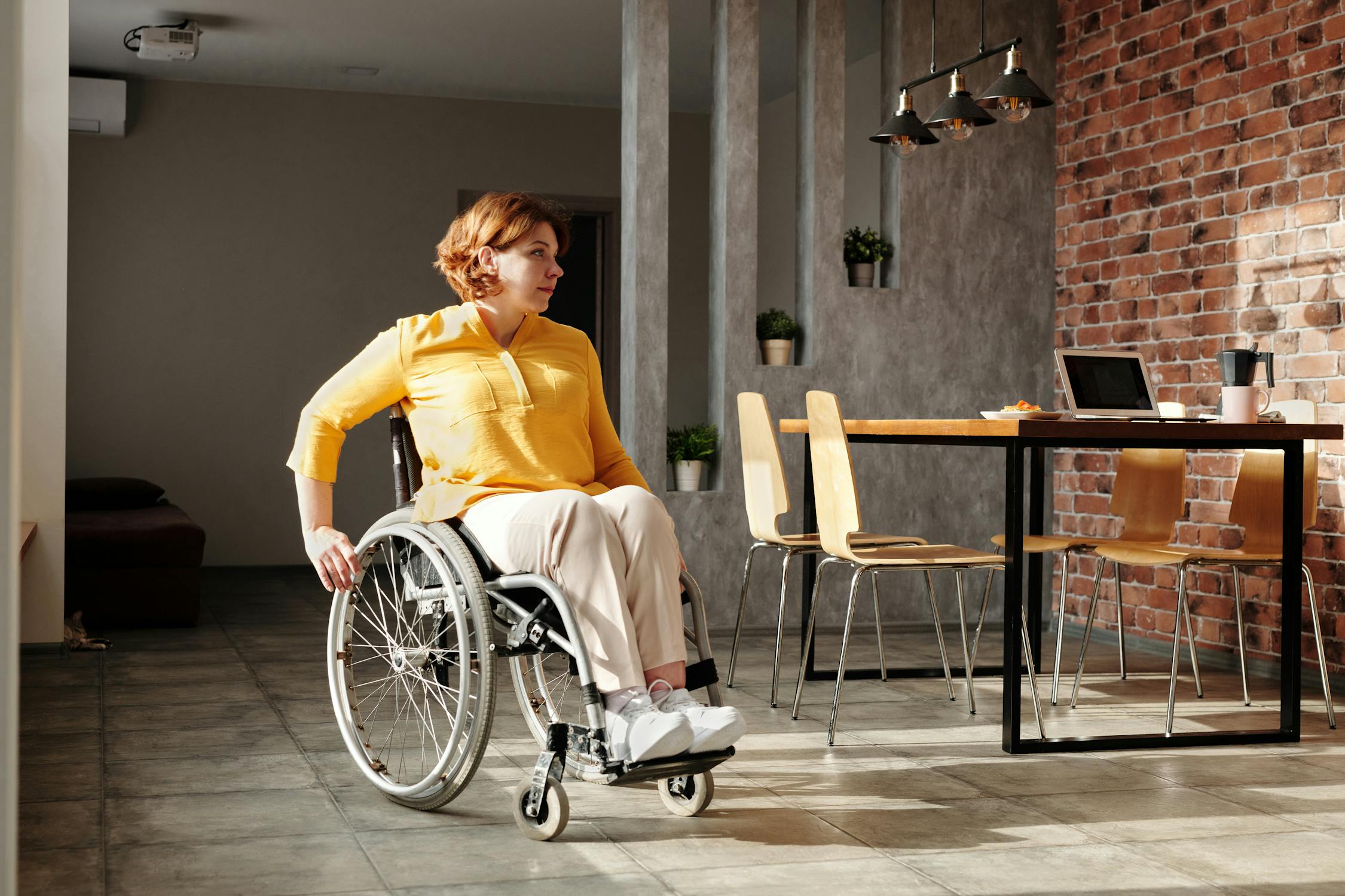 Sacral sitting in wheelchair