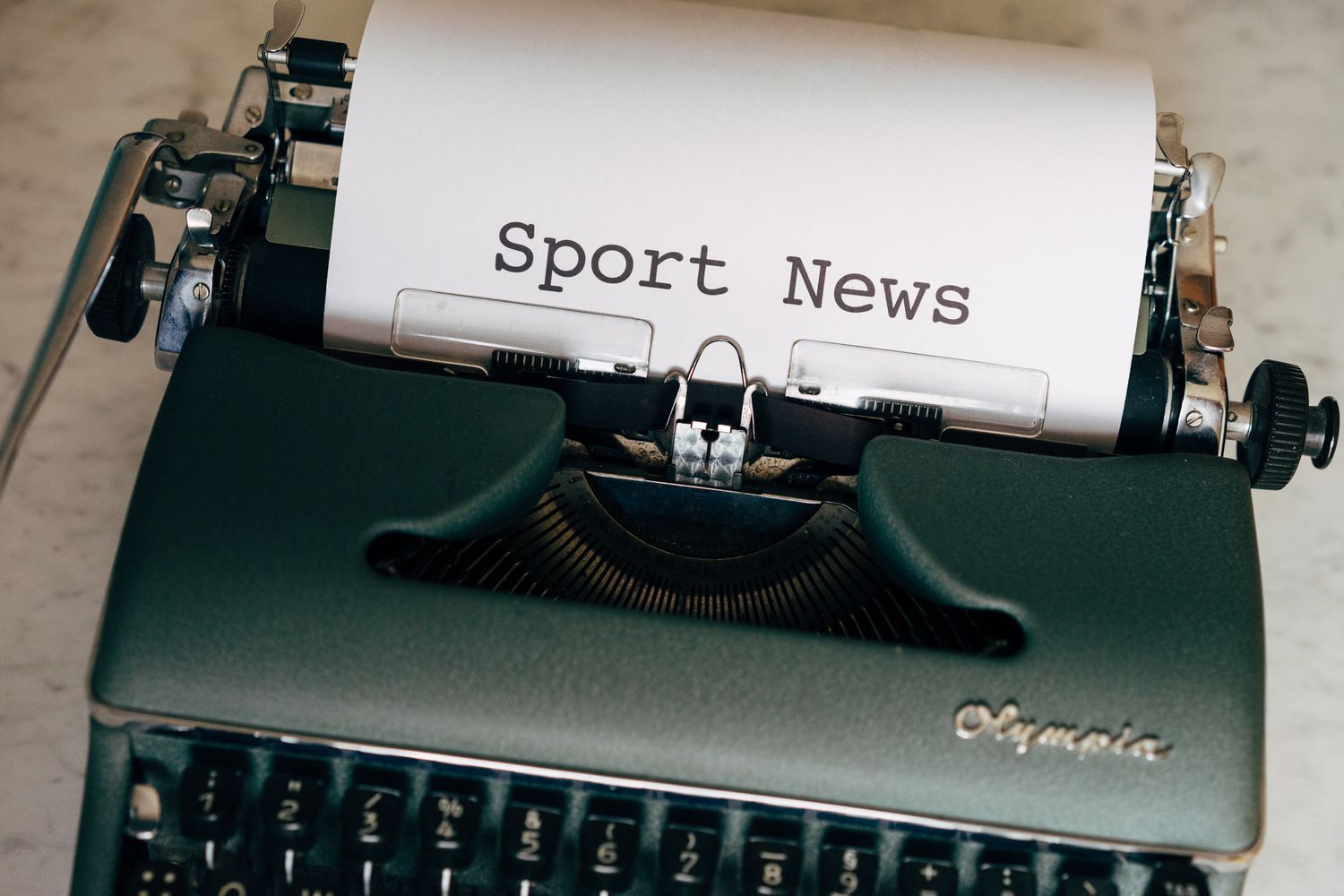 Sports Typewriter