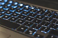 Black and Silver Laptop Computer