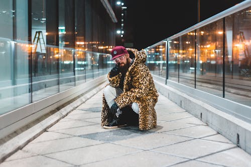 Photo Of Person Wearing Leopard Print Jacket