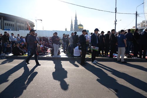 Fotobanka s bezplatnými fotkami na tému islam, modliť sa, Moskva