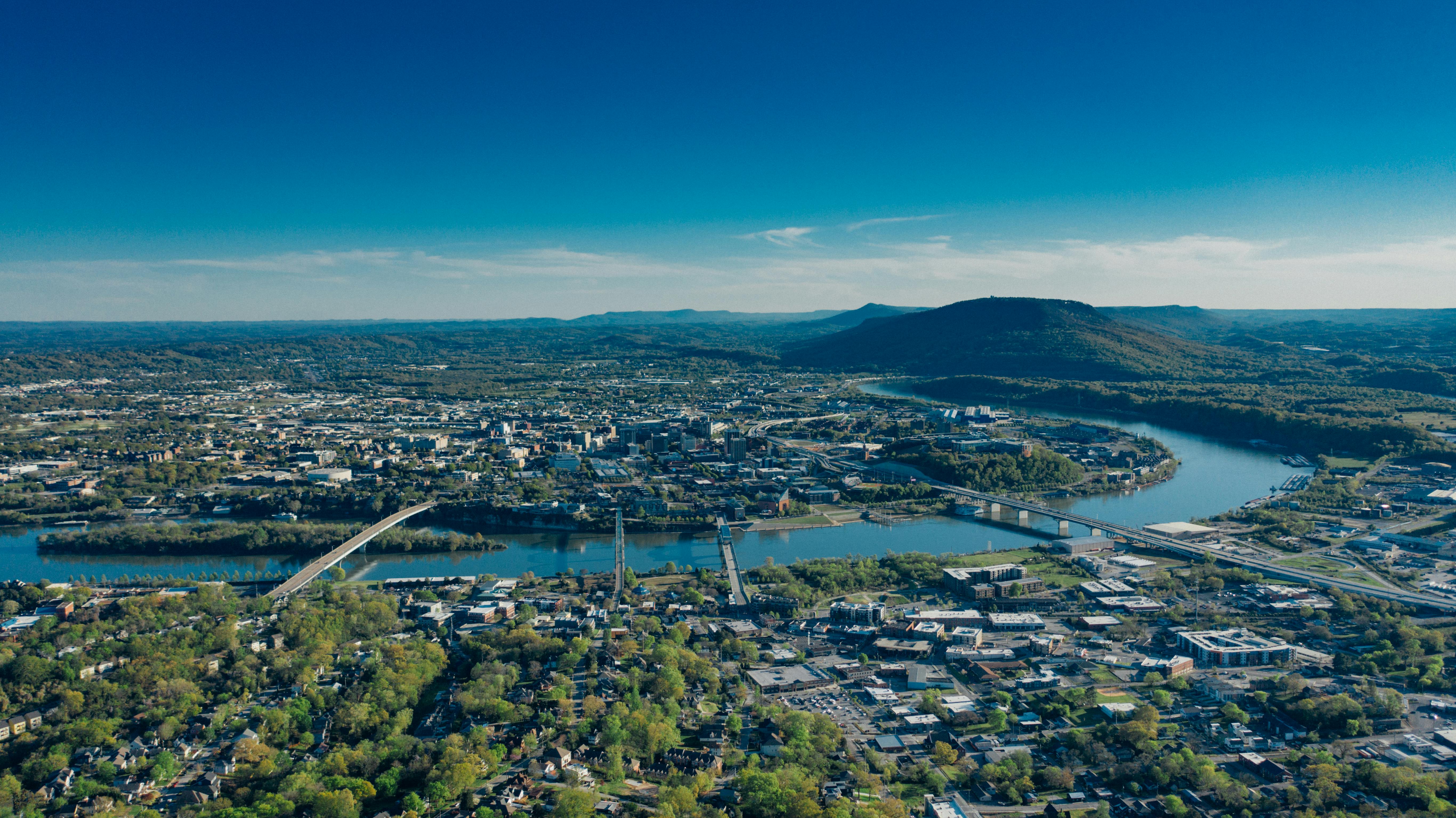 Bird's Eye View Of Urban City · Free Stock Photo