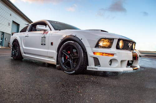 Free stock photo of daytona, mustang, pace car