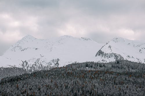 Photo Of Snow Covered Mountains During Daytime