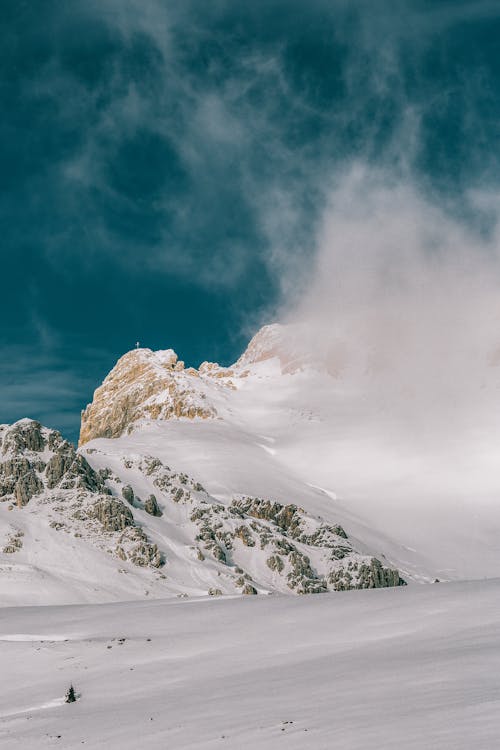 Immagine gratuita di alpi, catena montuosa, congelando