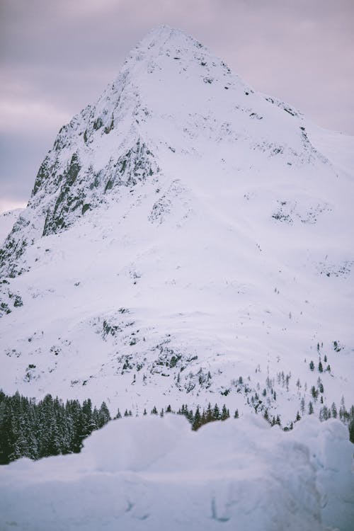 Photo Of Snow Covered Mountain