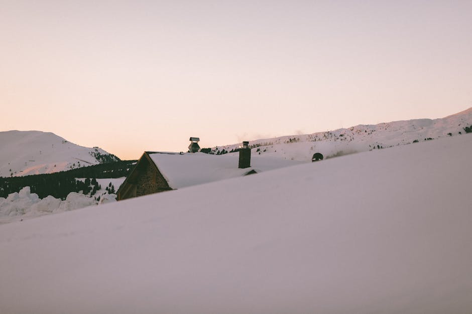 Chimney in Winter - CSIA certified chimney sweep