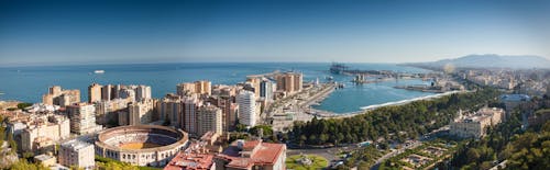 Free stock photo of city challenge, harbour, malaga