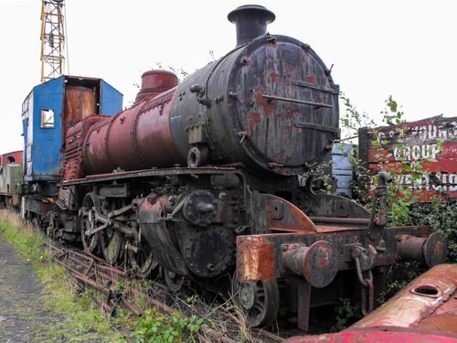 Free stock photo of abandoned, derelict, railway Stock Photo