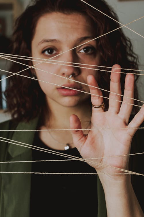 Free Photo Of Woman Holding The Strings Stock Photo
