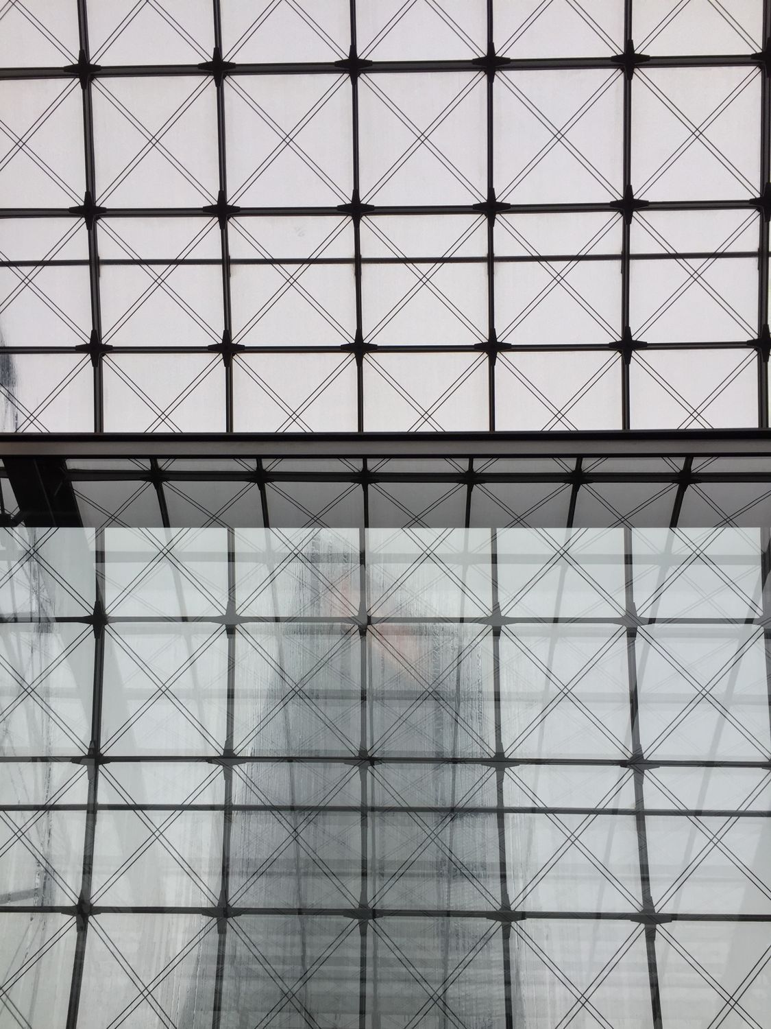 Black Metal Frame With Glass Windows · Free Stock Photo
