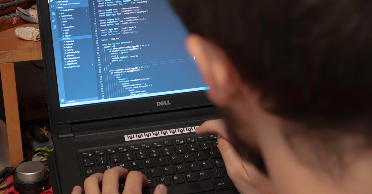 Computer Screen With Remote Access Software