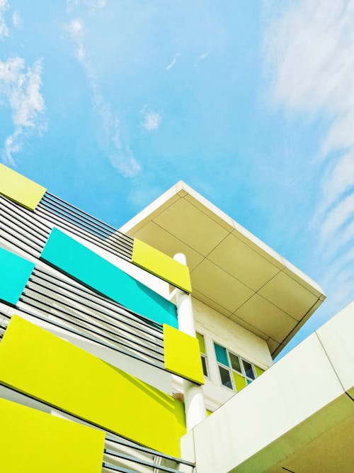 Colorful Building Under Blue Sky