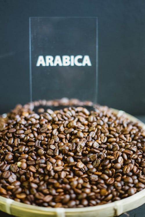 Brown and Black Coffee Beans