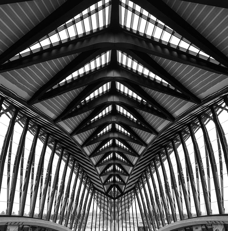 Geometric Design Of The Lyon-Saint Exupery Airport Ceiling