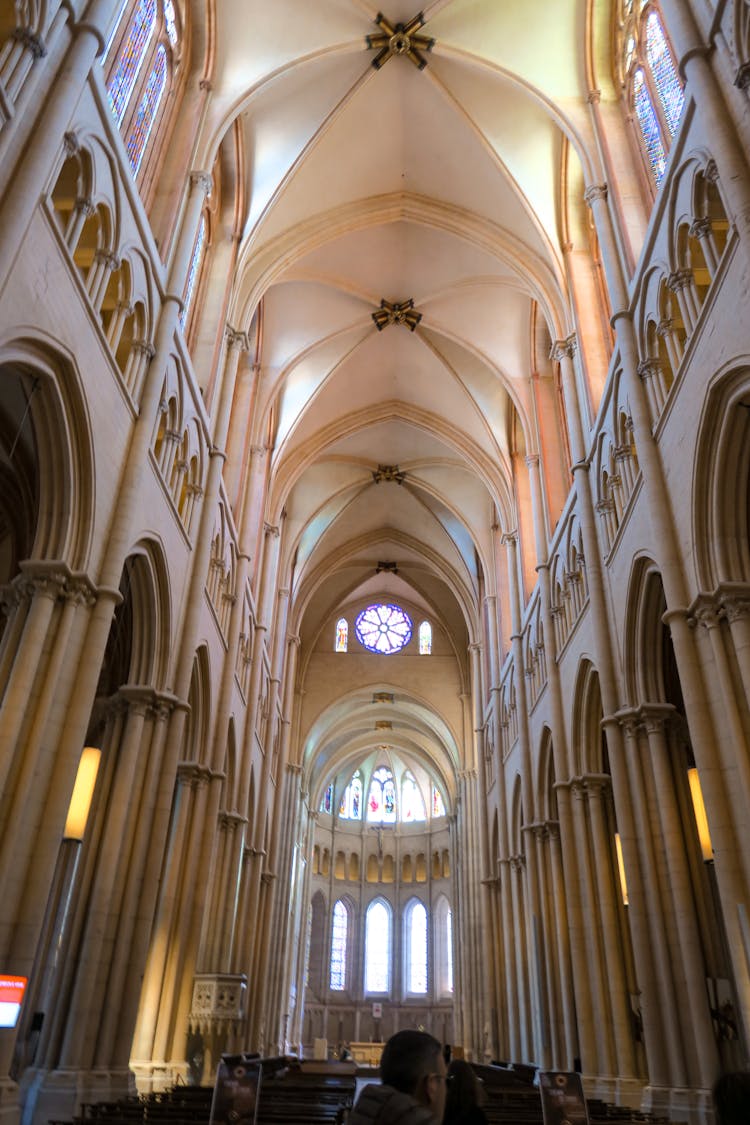 Ancient Interior Design Of Saint Jean Cathedral