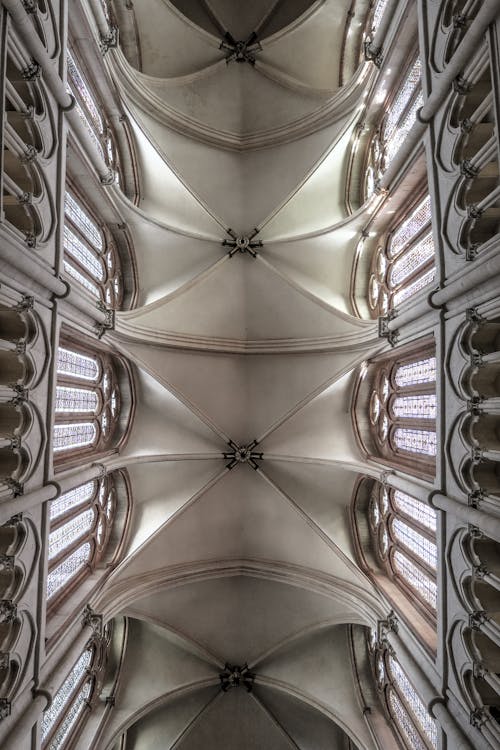 Baroque Architectural Design of a Ceiling 