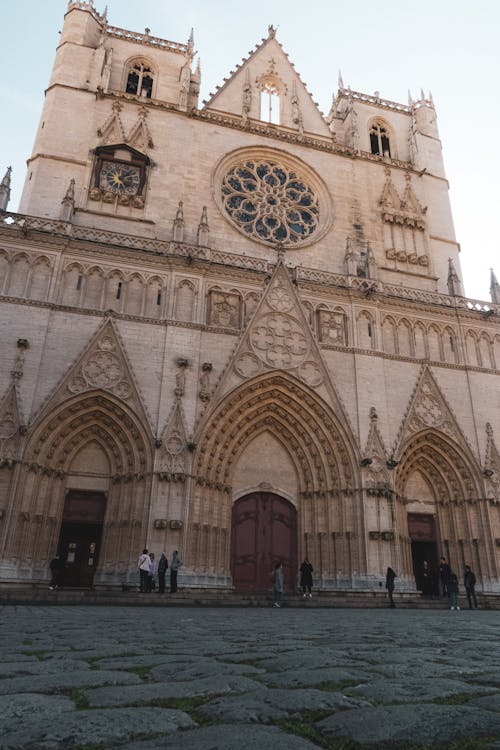 Cathedral of Saint Jean Baptist in Lyon France