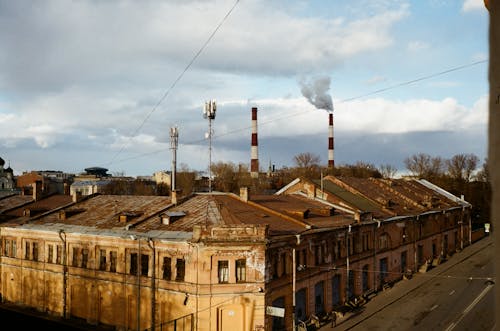 Kostenloses Stock Foto zu alt, alte fabrik, altes gebäude