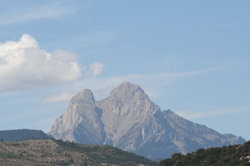 Photos gratuites de ciel bleu, montagne, montagne bleue